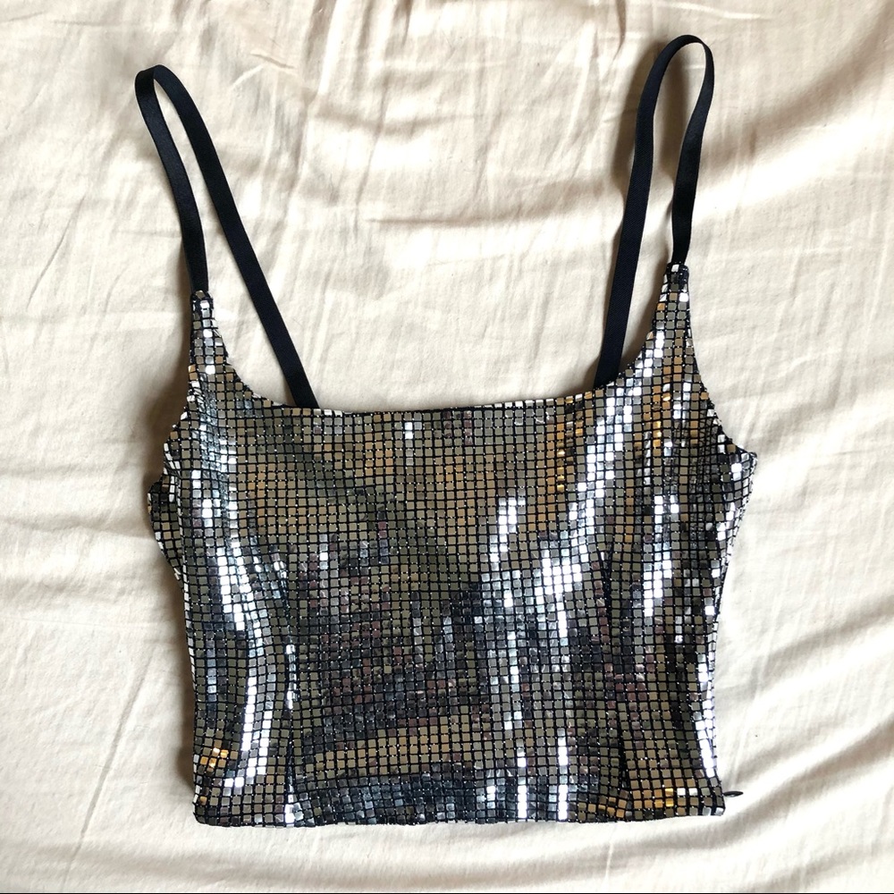 Forever 21 Disco Crop Top